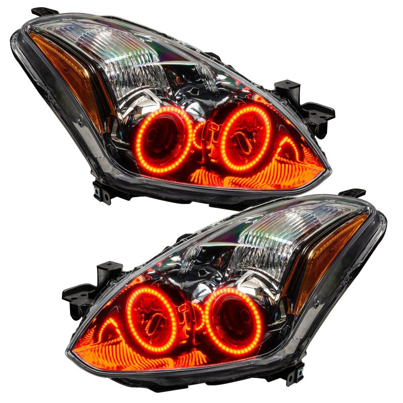 Nissan Altima Headlight Halo Kit - ORACLE Lighting - Red - `10-`12